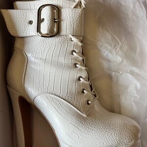 Lace-Up Ankle Boots